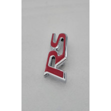 EMBLEMA DE PARRILLA RS ROJO