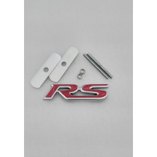 EMBLEMA DE PARRILLA RS ROJO