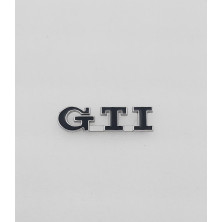 EMBLEMA DE PARRILLA VW GTI NEGRO