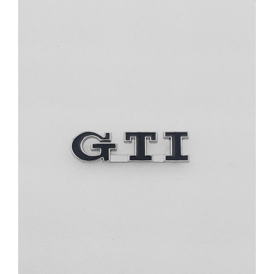 Emblema de parrilla VW GTI negro