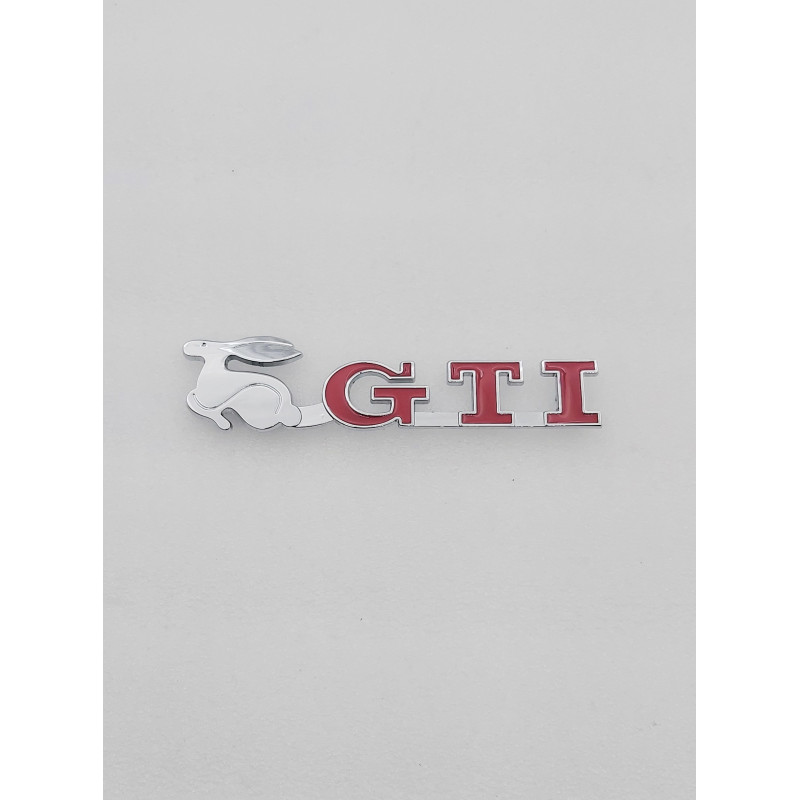 EMBLEMA DE PARRILLA VW GTI CONEJO