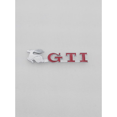 Emblema de parrilla VW GTI conejo