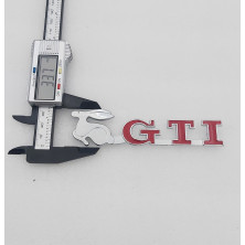 EMBLEMA DE PARRILLA VW GTI CONEJO