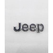 Emblema de parrilla Jeep negro