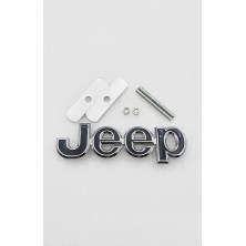 Emblema de parrilla Jeep negro