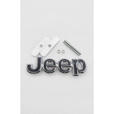 EMBLEMA DE PARRILLA JEEP NEGRO
