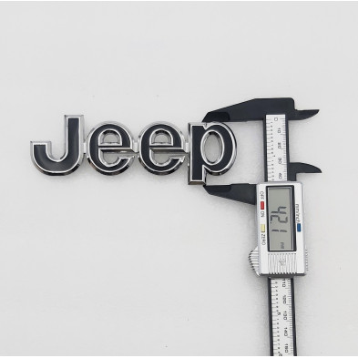 EMBLEMA DE PARRILLA JEEP NEGRO