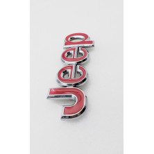 EMBLEMA DE PARRILLA JEEP ROJO