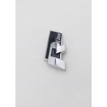 EMBLEMA DE PARRILLA VW R-LINE NEGRO