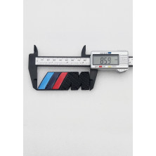 EMBLEMA DE PARRILLA BMW M NEGRO CARBONO
