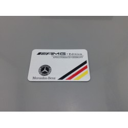 EMBLEMA MERCEDES AMG Bandera Alemana