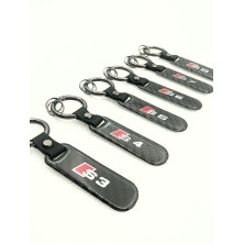 LLAVERO DE CARBONO CON LOGO AUDI S3 Perfecto para regalo!