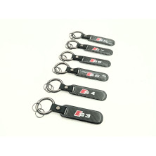 LLAVERO DE CARBONO CON LOGO AUDI S6 Perfecto para regalo!