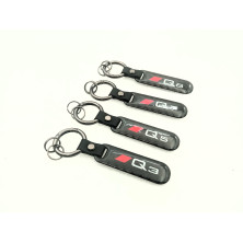 LLAVERO DE CARBONO CON LOGO AUDI Q5 Perfecto para regalo!