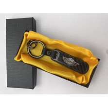 LLAVERO de CARBONO con LOGO MINI Perfecto para regalo!