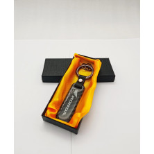 LLAVERO de CARBONO con LOGO HONDA moto Perfecto para regalo!