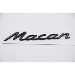 Letras Porsche Macan Negro