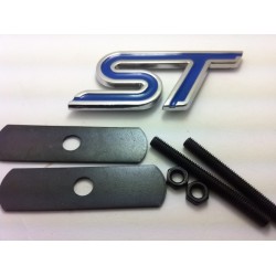EMBLEMA PARRILLA FORD ST Azul