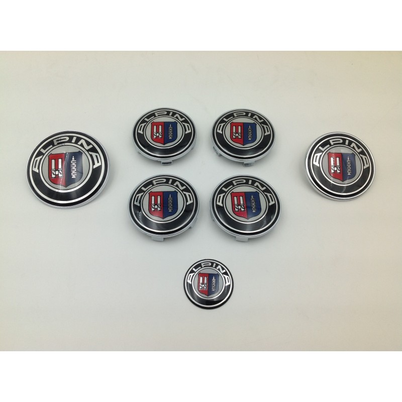 Set 7 EMBLEMAS BMW ALPINA