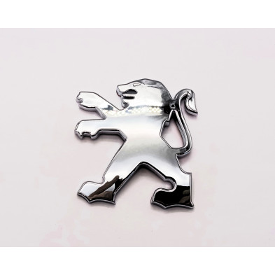 Emblema logo PEUGEOT cromado
