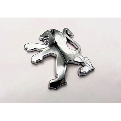 Emblema logo PEUGEOT cromado