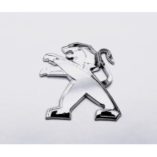 Emblema logo PEUGEOT cromado