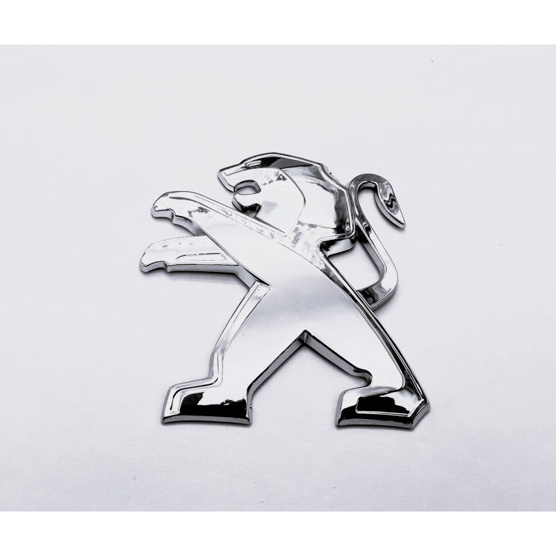 Emblema logo PEUGEOT cromado