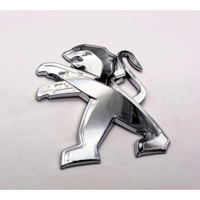 Emblema logo PEUGEOT cromado