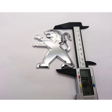 Emblema logo PEUGEOT cromado