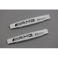 2 emblemas laterales mercedes amg edition