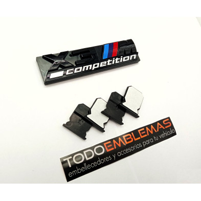 EMBLEMA PARRILLA BMW X3 COMPETITION NEGRO