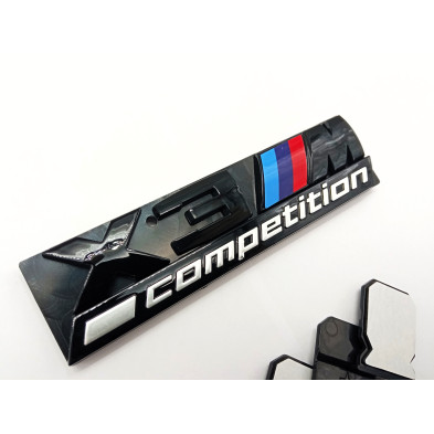 EMBLEMA PARRILLA BMW X3 COMPETITION NEGRO