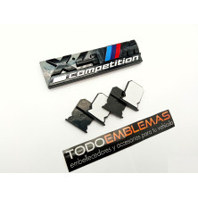EMBLEMA PARRILLA BMW X4 COMPETITION NEGRO