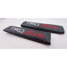 JUEGO DE 2 CUBRECINTURONES TRD SPORTS CARBONO