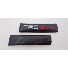 JUEGO DE 2 CUBRECINTURONES TRD SPORTS CARBONO