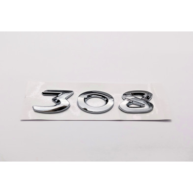 Emblema logo trasero letras PEUGEOT 308
