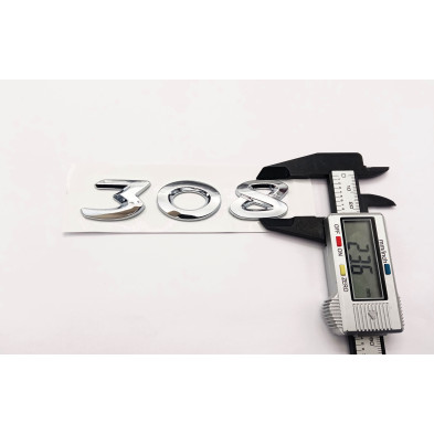 Emblema logo trasero letras PEUGEOT 308