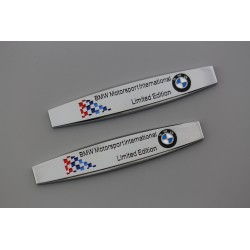 2 emblemas laterales bmw limited edition