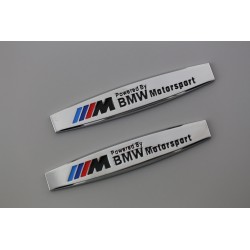 2 emblemas laterales BMW M motorsport