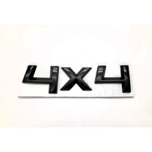 EMBLEMA LOGO TRASERO SKODA 4X4 NEGRO