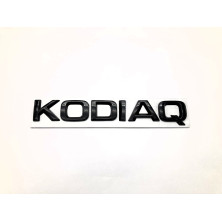 EMBLEMA LOGO TRASERO SKODA KODIAQ NEGRO