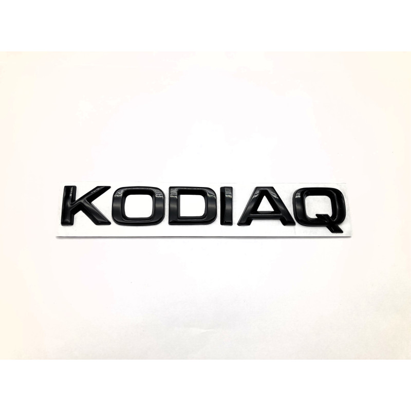 EMBLEMA LOGO TRASERO SKODA KODIAQ NEGRO