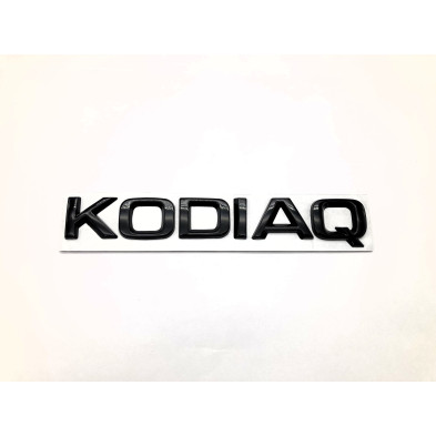 EMBLEMA LOGO TRASERO SKODA KODIAQ NEGRO
