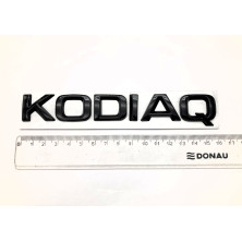 EMBLEMA LOGO TRASERO SKODA KODIAQ NEGRO