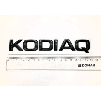 EMBLEMA LOGO TRASERO SKODA KODIAQ NEGRO