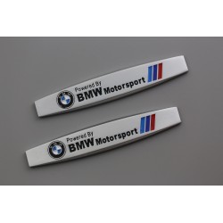 2 EMBLEMAS LATERALES BMW MOTORSPORT MATE