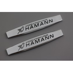 2 emblemas laterales bmw hamann