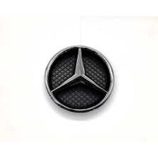 EMBLEMA DE PARRILLA DELANTERA ESTRELLA MERCEDES-BENZ CROMADO