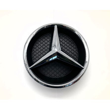 EMBLEMA DE PARRILLA DELANTERA ESTRELLA MERCEDES-BENZ CROMADO