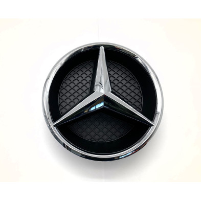 EMBLEMA DE PARRILLA DELANTERA ESTRELLA MERCEDES-BENZ CROMADO